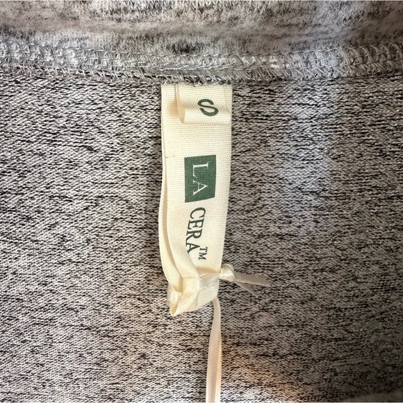 La Cera The Comfort Collection Zip Sweatshirt Size Small - Picture 2 of 10